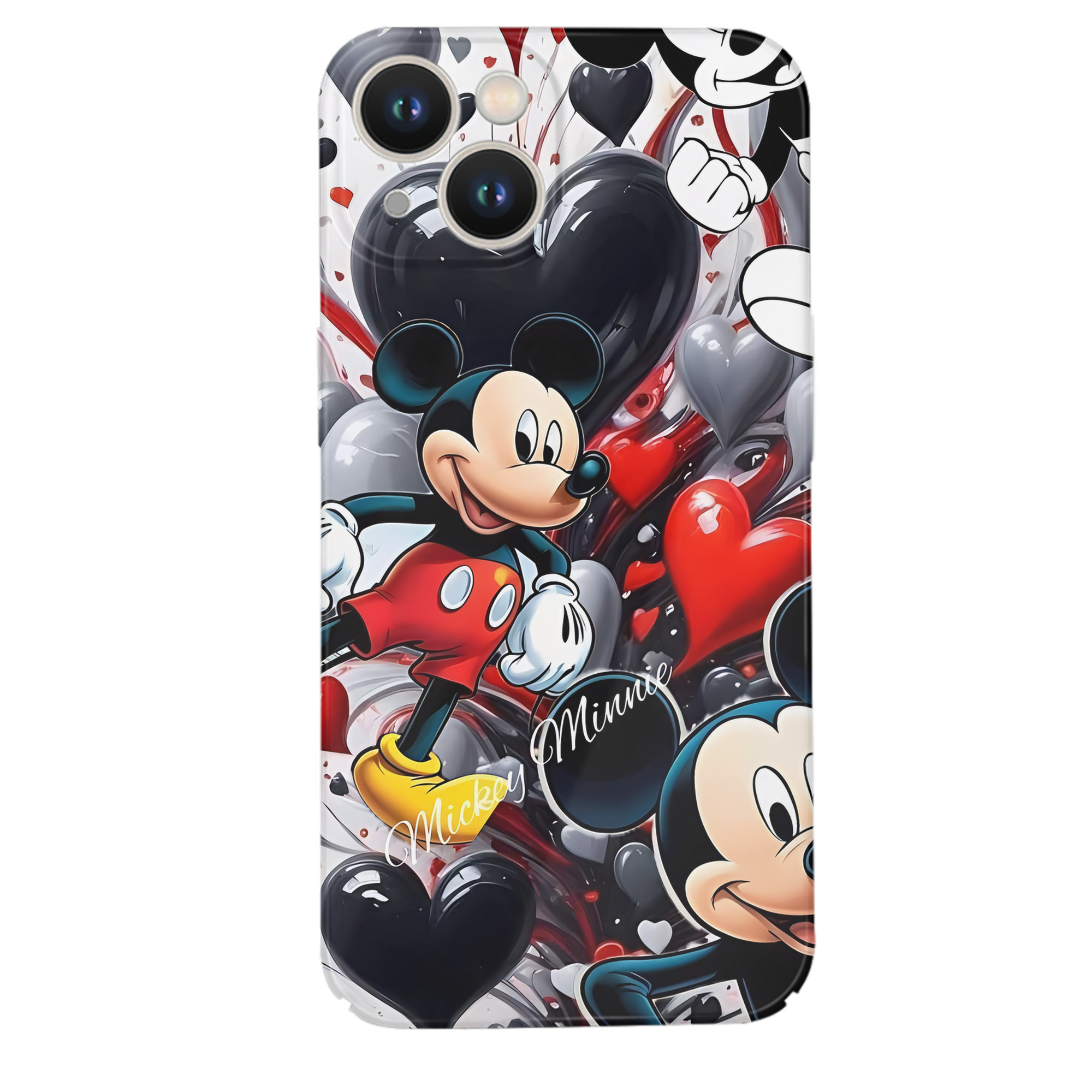 （画像用） ミッキーマウス Mickey Mouse 【iPhone 14シリーズ対応】ハードケース